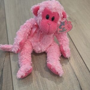 Pinkys Monkey Beanie Baby